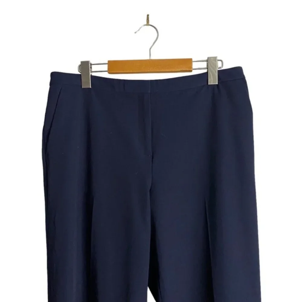 Tommy Hilfiger Women's Navy Slim Straight Pants